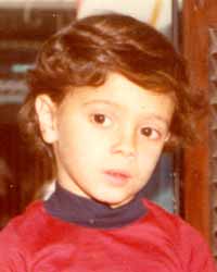 Foto de Alejandro Javier Ropolo a los 6 años