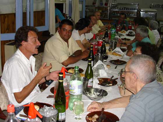 Cena de los Ropolo de Pancalieri y Leones (23/Ene/2007)