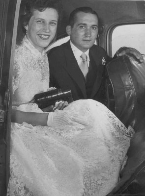 Casamiento de Evangelina Luisa Ropolo y Roberto Williner (1956)