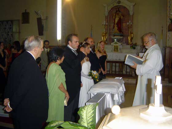 Casamiento de Guillermo Gerardo Ropolo y Luciana Ines Daniele Moreno (Nov/2005)