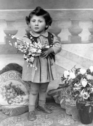 Anna Ropolo a los 4 años (año 1949)