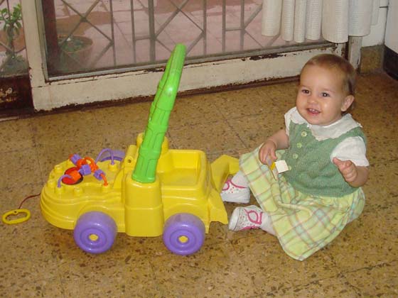 Juliana Calvo Ropolo a los 13 meses (Oct/2008)