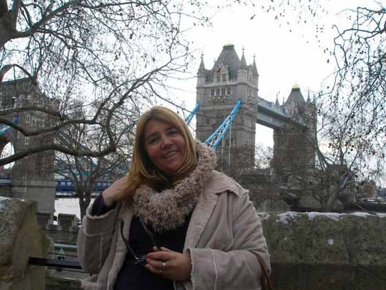 Viviana Edith del Corazn de Jess Marin en Londres (Ao 2010)